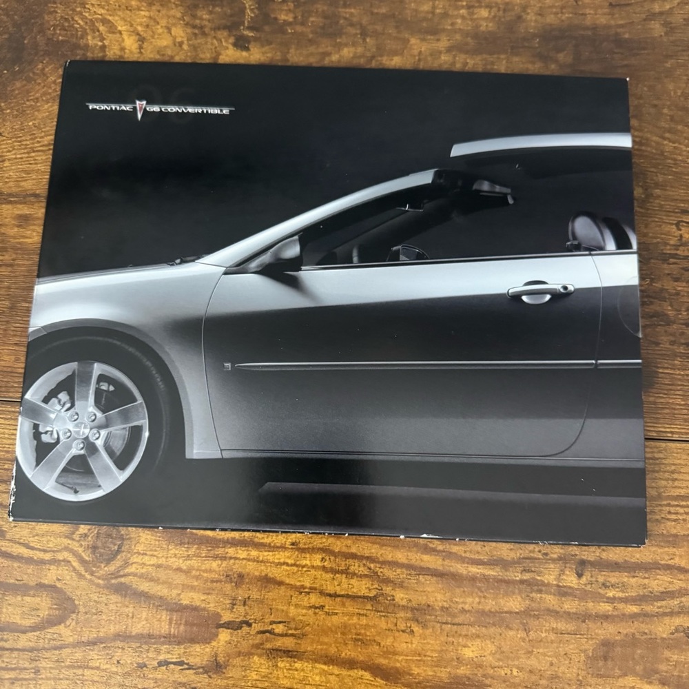 Pontiac G6 Convertible Original Dealer Sales Brochure Sealed Designed For Action